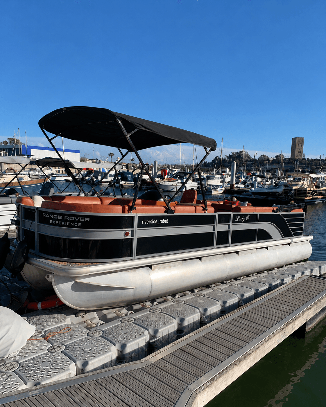 Location bateau à Rabat Marina - Bateau privé Lady Ô de Riverside