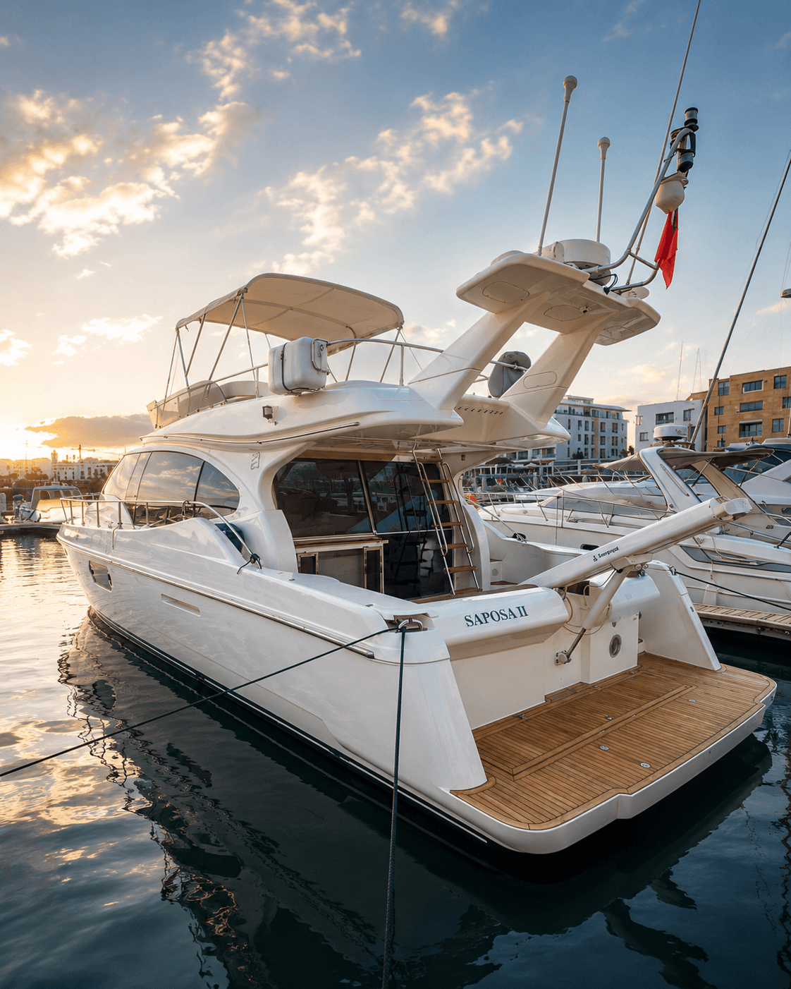 Location bateau à Rabat Marina - Bateau privé Saposa II de Riverside